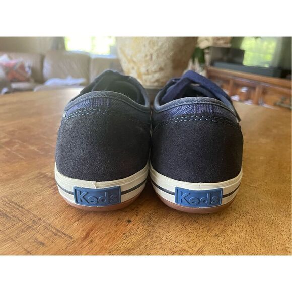 Ked's Canvas Suede Blue Sneaker Women's Size 9 - Picture 4 of 8